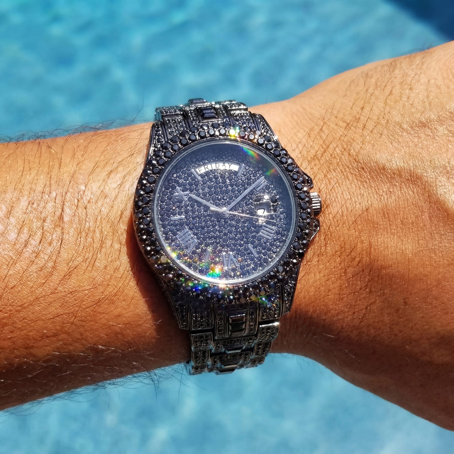 ICED OUT "PARAMONE" UHR - ICERAIN JEWELRY