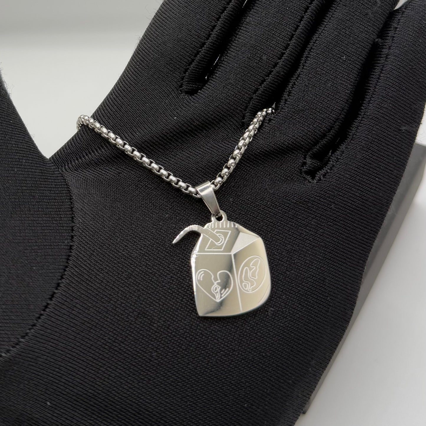 Luxus Edelstahl "Silver Juice 999" Kette - ICERAIN JEWELRY