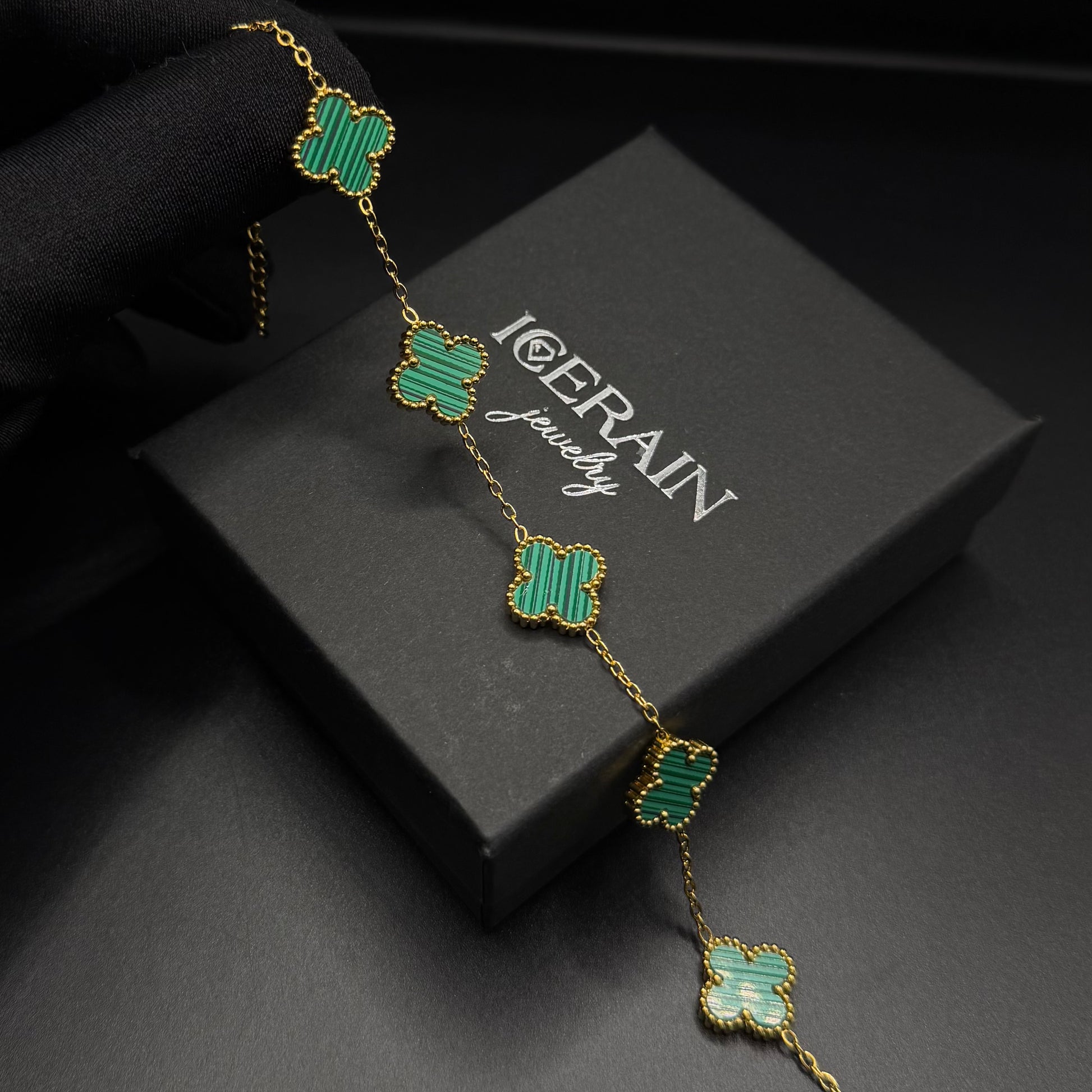 EDELSTAHL "CLOVER" ARMBAND - ICERAIN JEWELRY