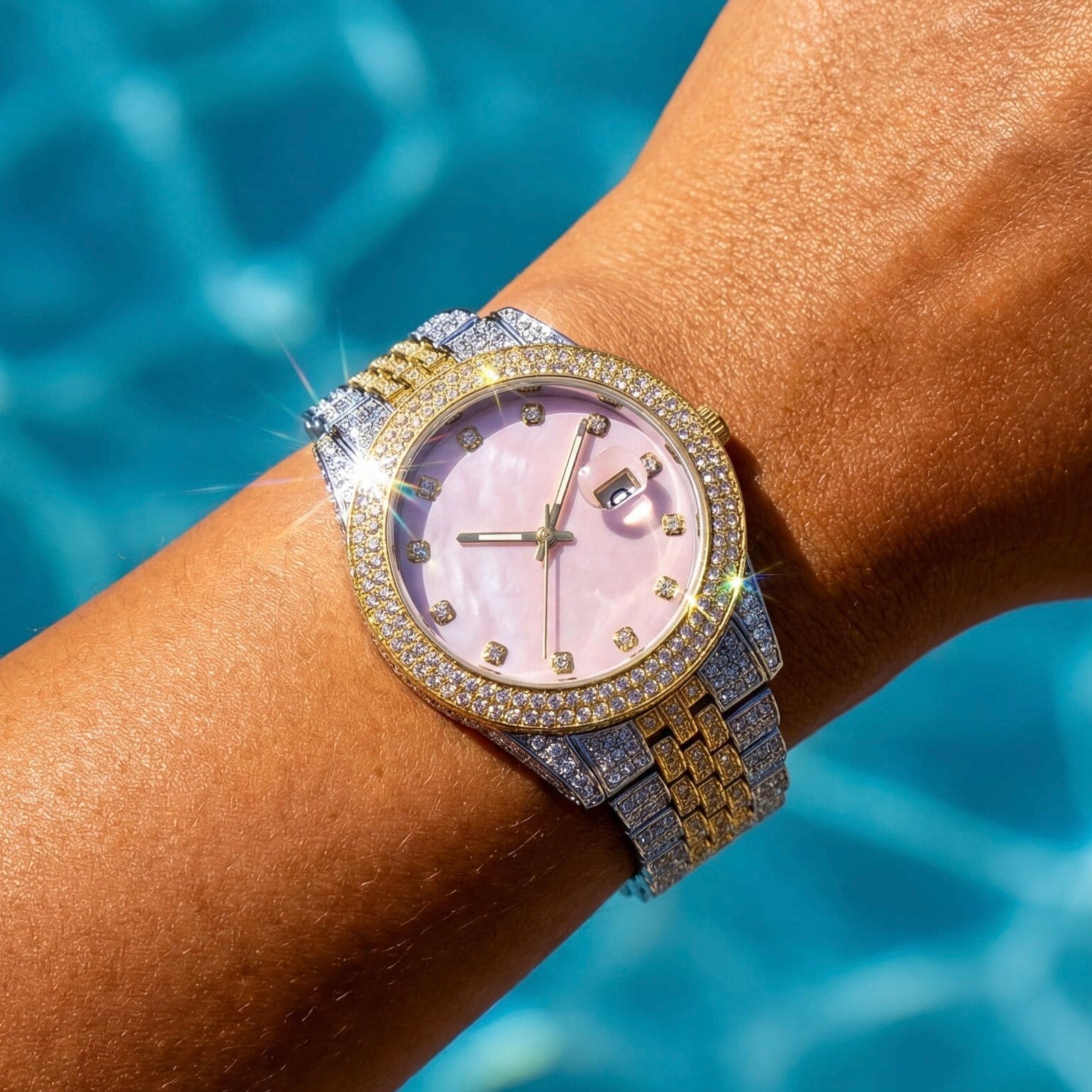 ICED OUT "PRINCIPESSA" UHR - ICERAIN JEWELRY