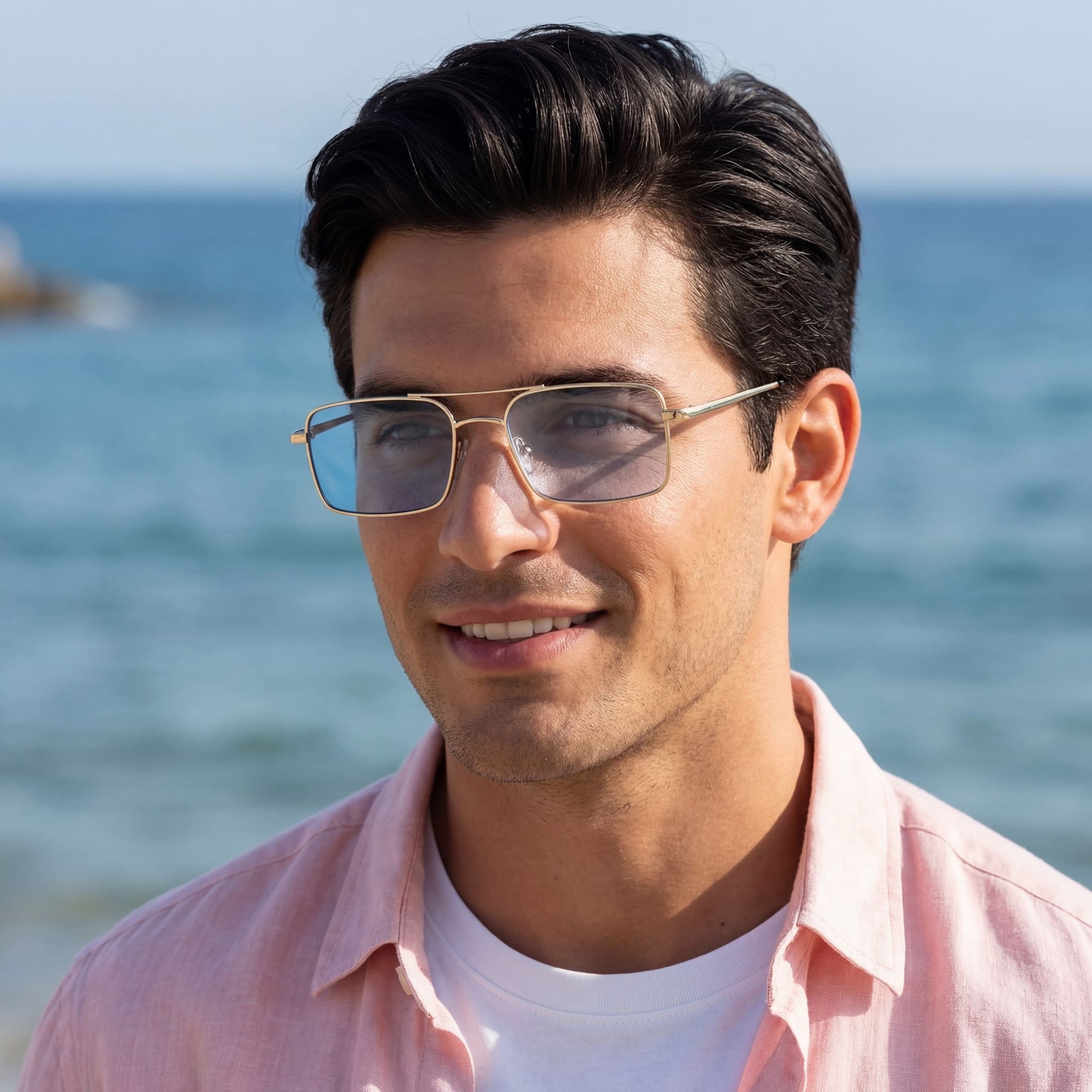 EDELSTAHL "FREMOLO" SONNENBRILLE - ICERAIN JEWELRY