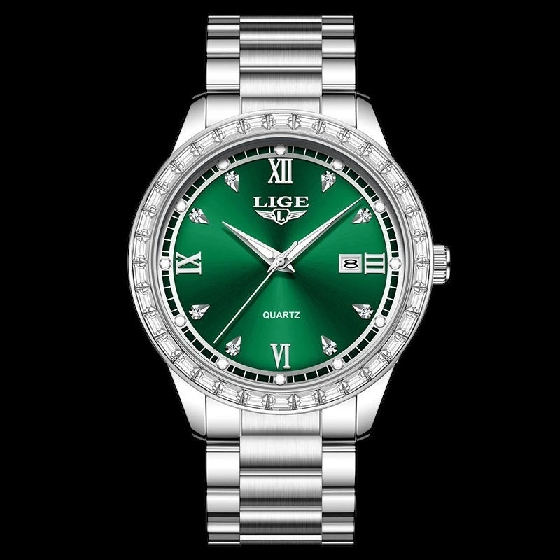 EDELSTAHL "ROYALITY" UHR - ICERAIN JEWELRY