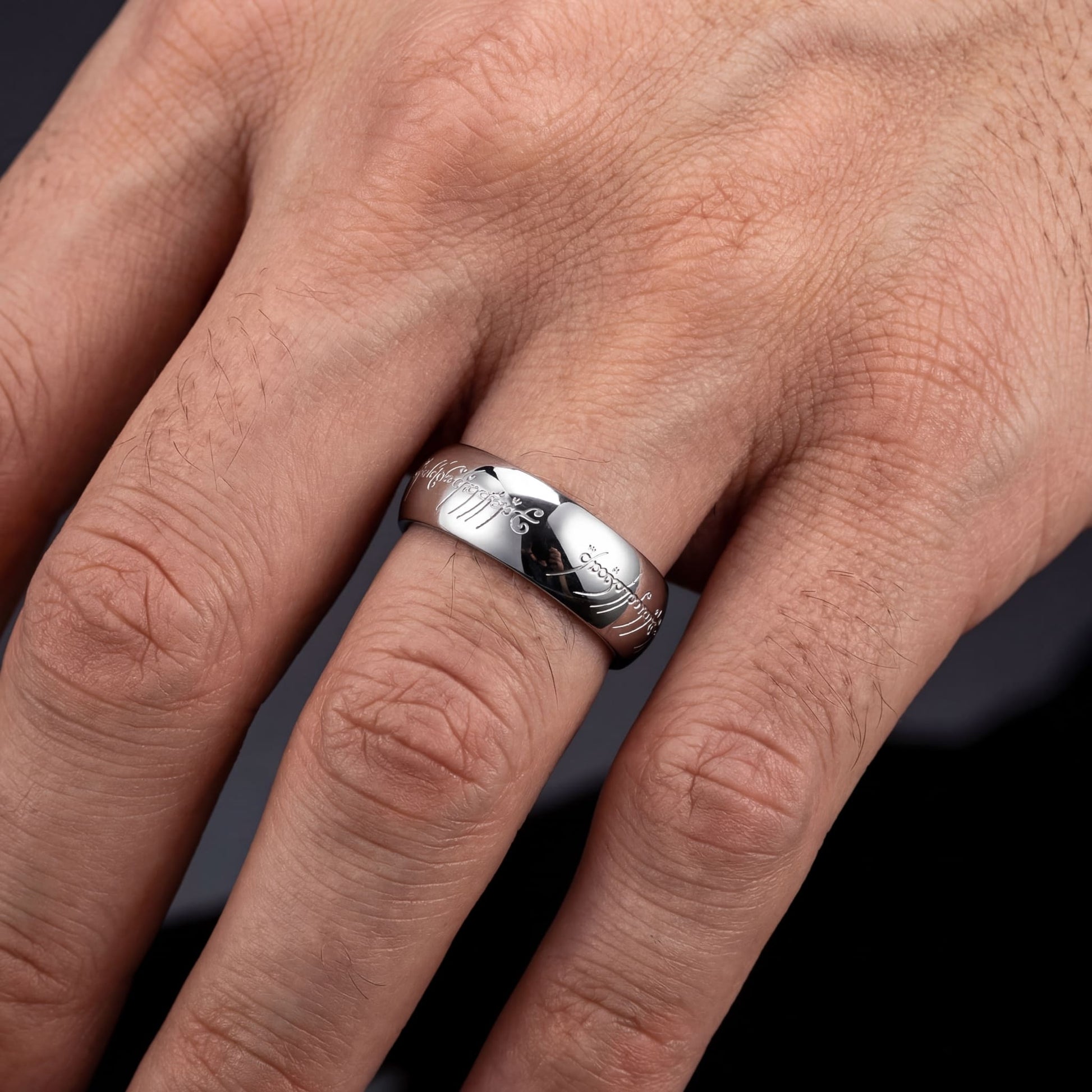 EDELSTAHL "VAKUUM" RING - ICERAIN JEWELRY