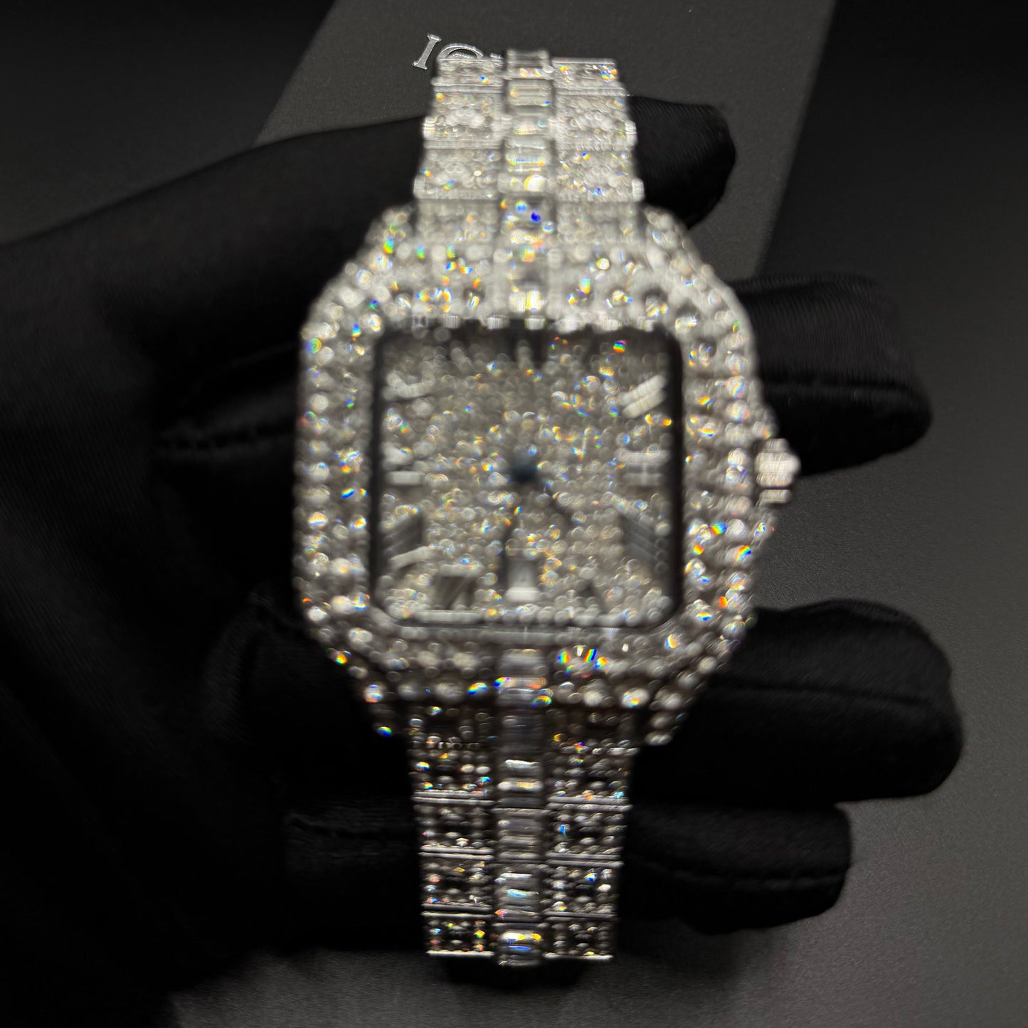 ICED OUT "PIAZZA V5" UHR - ICERAIN JEWELRY