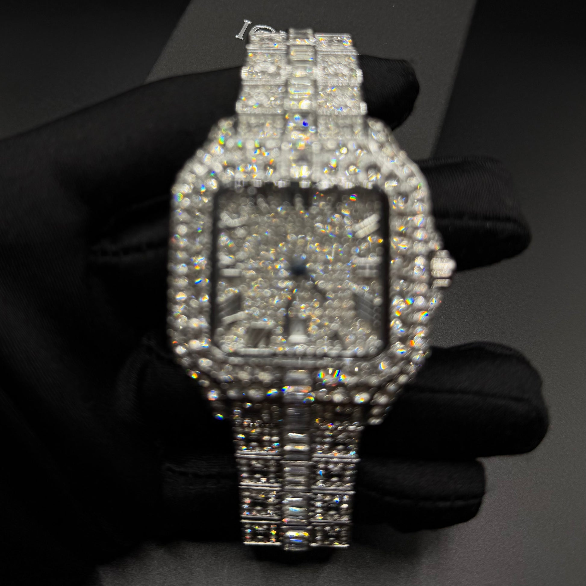 ICED OUT "PIAZZA V5" UHR - ICERAIN JEWELRY