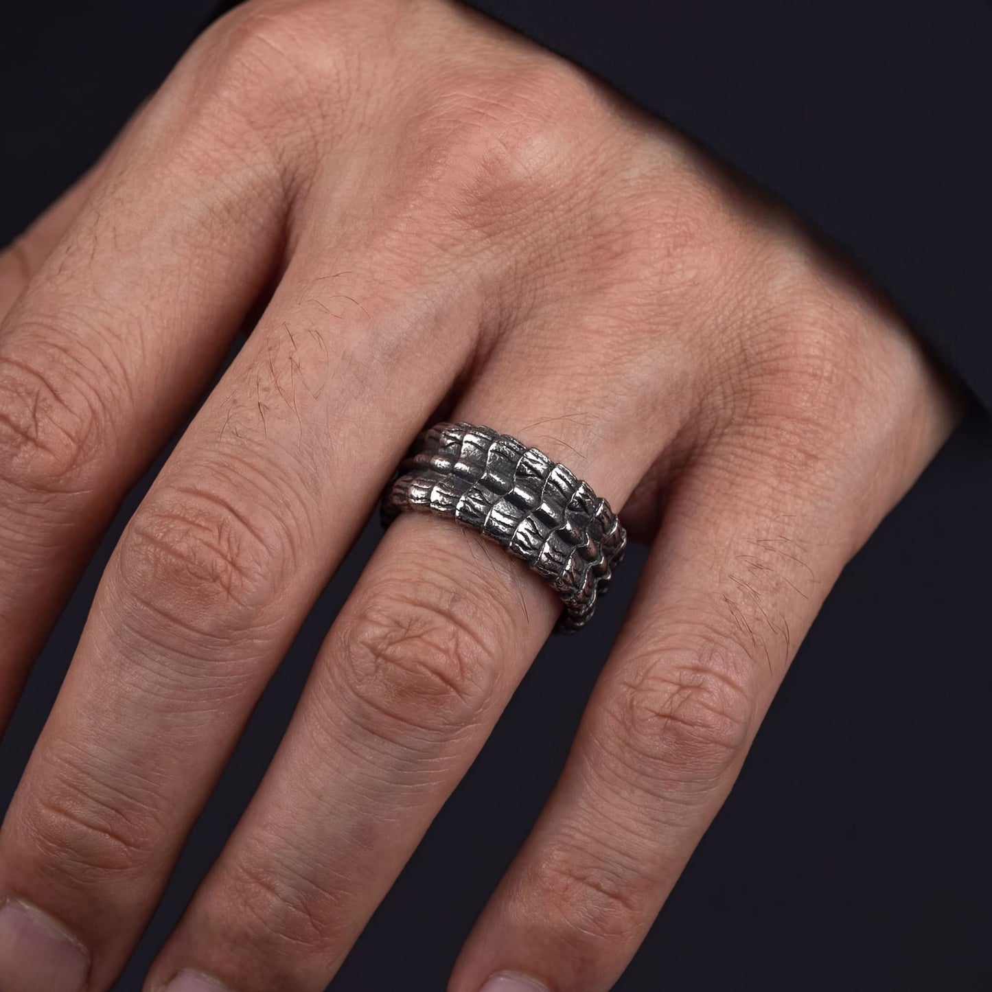 EDELSTAHL "VIKING" RING - ICERAIN JEWELRY