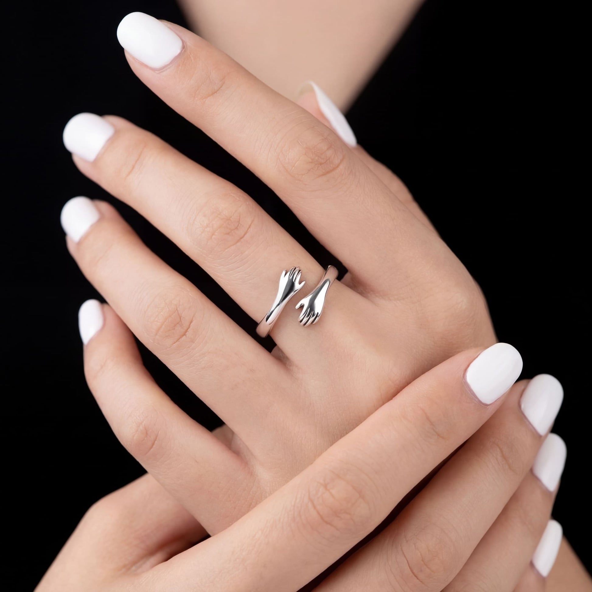 925S SILVER "FRIENDS" RING - ICERAIN JEWELRY