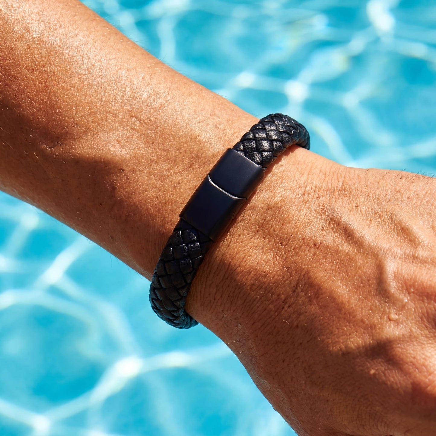 LEDER "BERINO" ARMBAND - ICERAIN JEWELRY