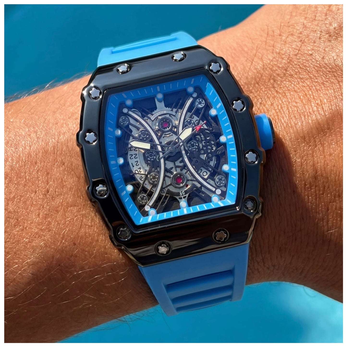 EDELSTAHL "WARRIOR V2" UHR - ICERAIN JEWELRY