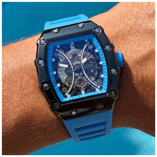 EDELSTAHL "WARRIOR V2" UHR - ICERAIN JEWELRY