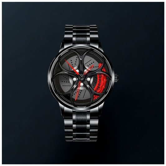 SALE | SPORT "RED QUADRIFOLIO" FELGEN UHR - ICERAIN JEWELRY