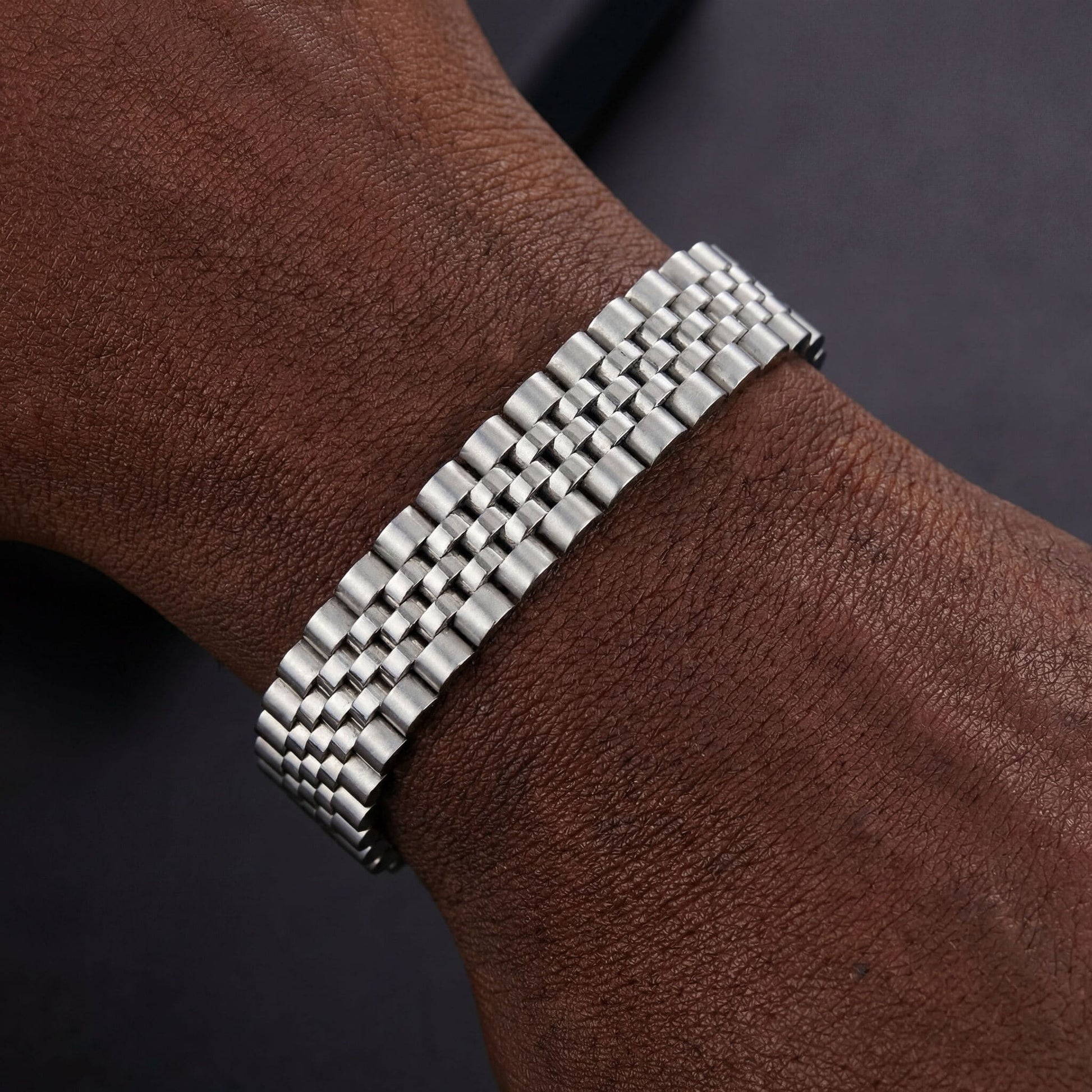 EDELSTAHL 15MM "JUBILEE" ARMBAND - ICERAIN JEWELRY