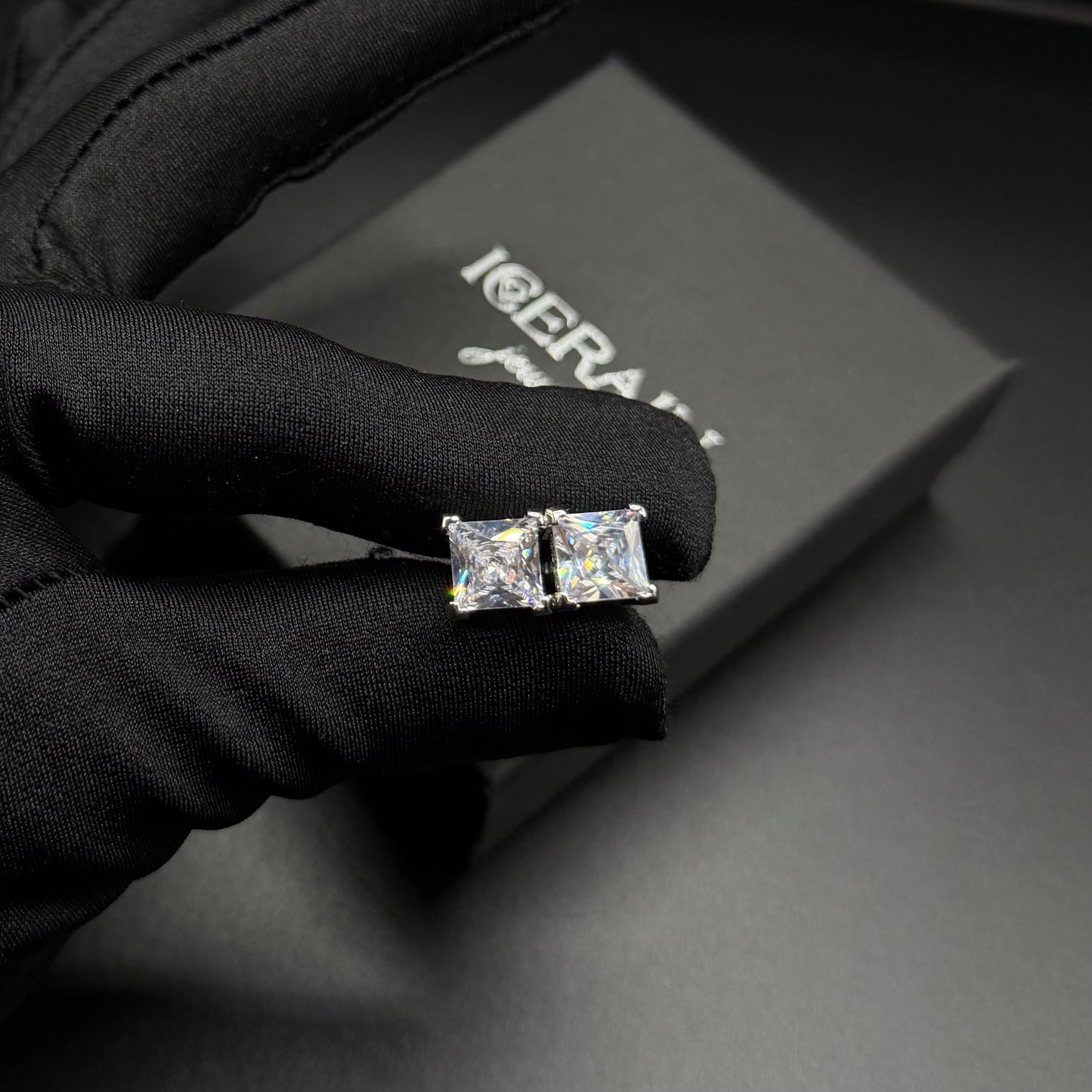 ICED OUT "SILVERSTAR V2" OHRRINGE - ICERAIN JEWELRY