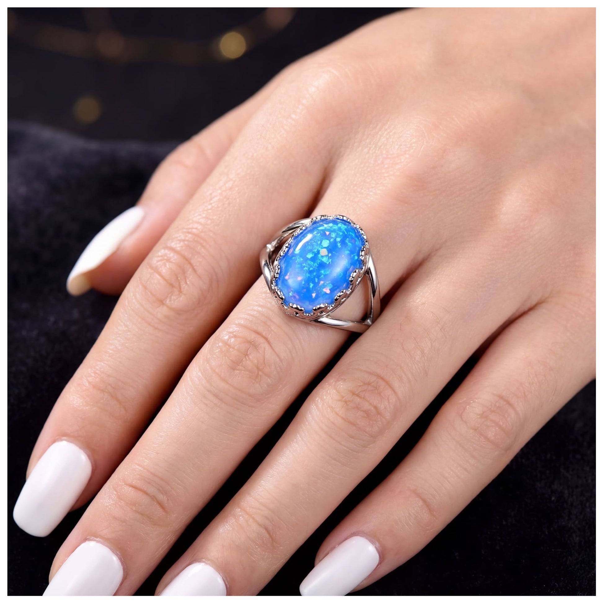 ICED OUT "OPAL" RING - ICERAIN JEWELRY