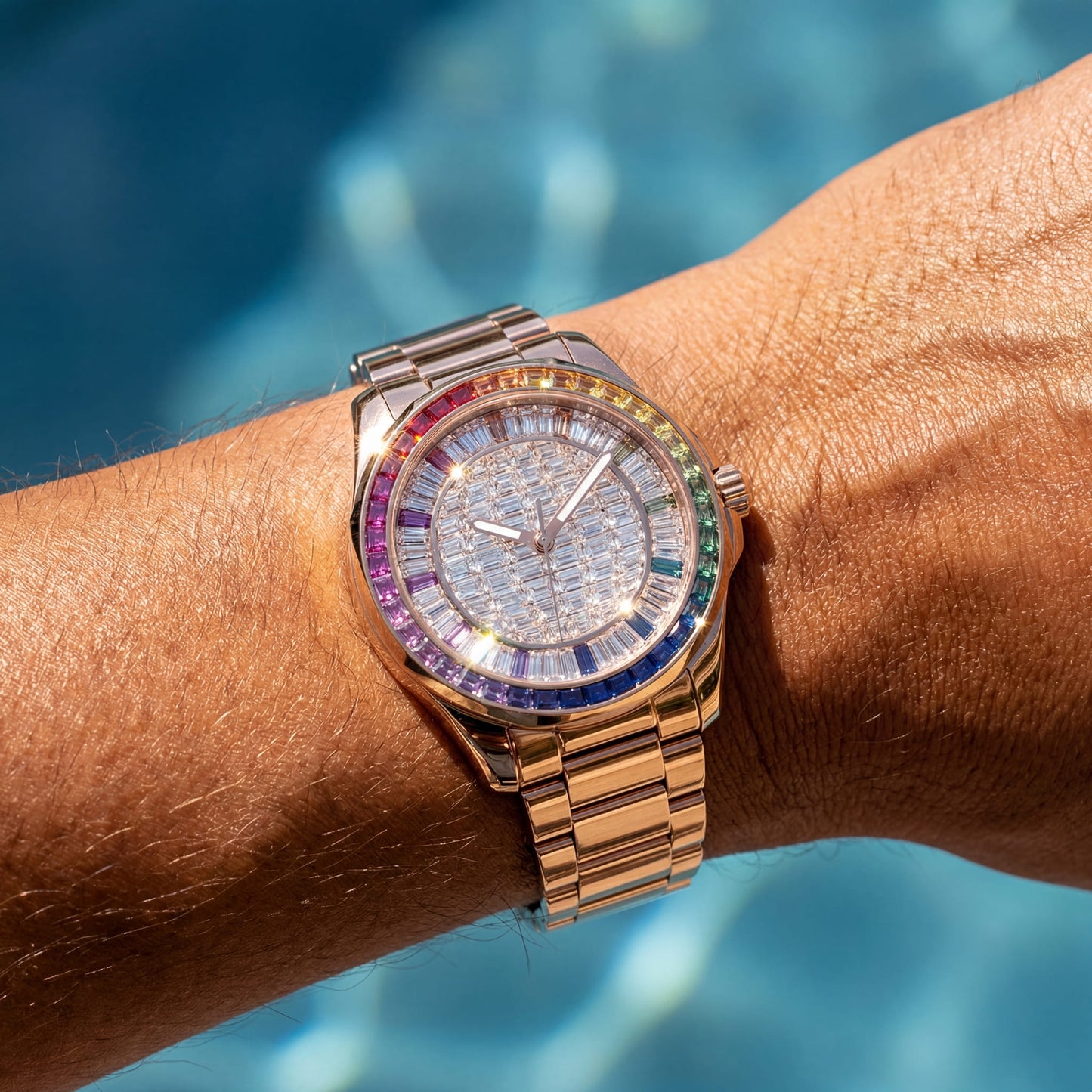 ICED OUT "AURA" UHR - ICERAIN JEWELRY