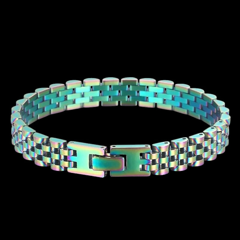 EDELSTAHL 10MM "JUBILEE" ARMBAND - ICERAIN JEWELRY