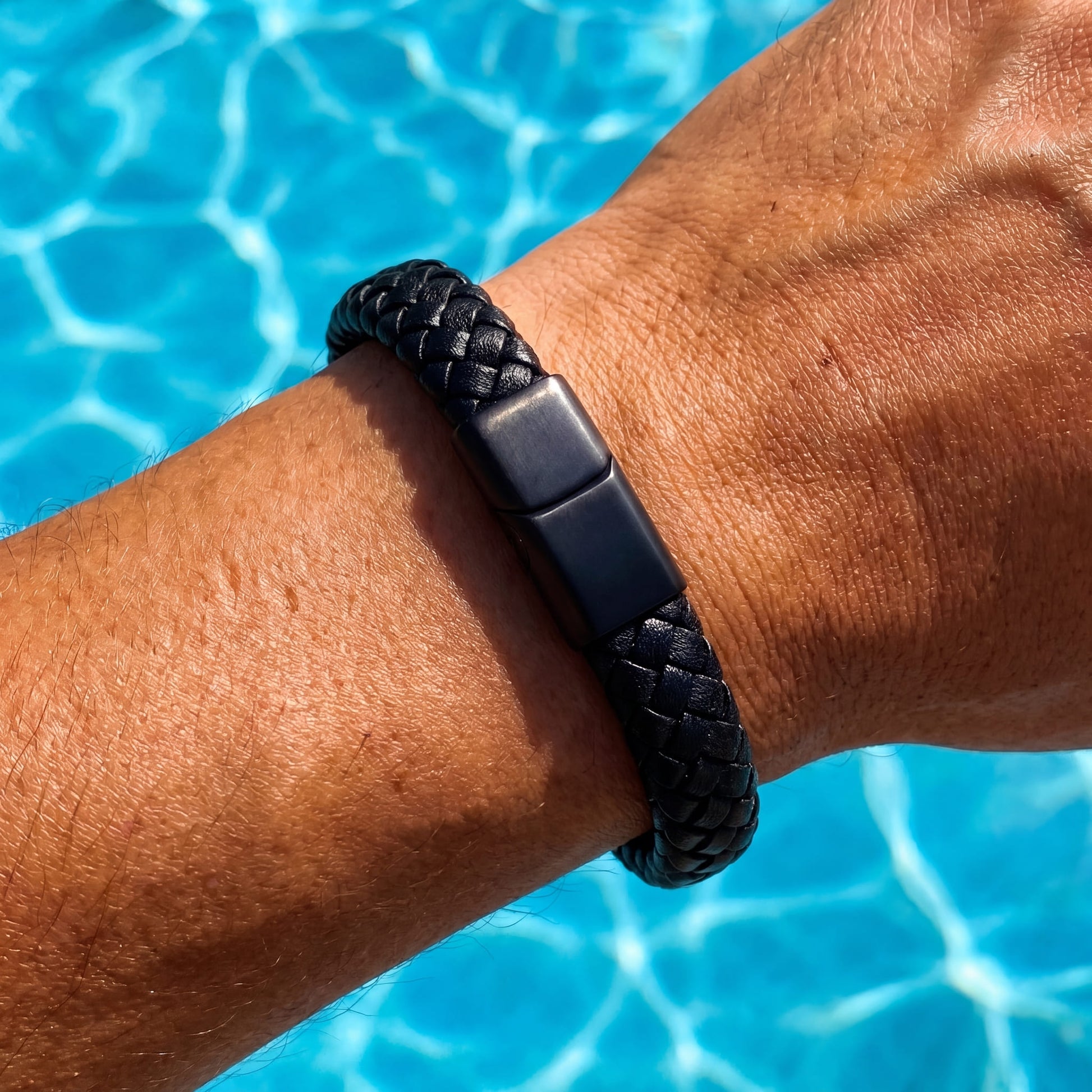 LEDER "BERINO" ARMBAND - ICERAIN JEWELRY