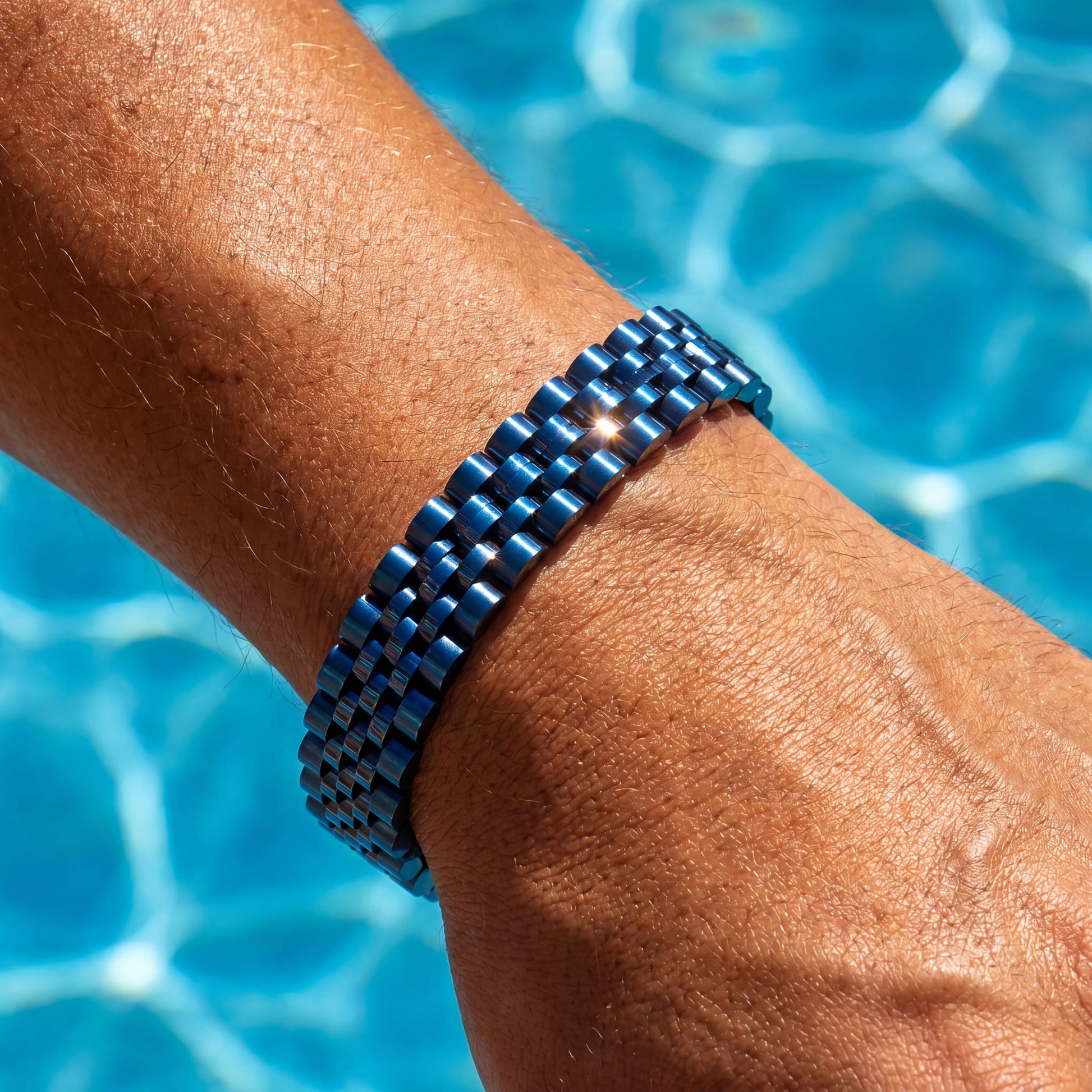 EDELSTAHL 10MM "JUBILEE" ARMBAND - ICERAIN JEWELRY