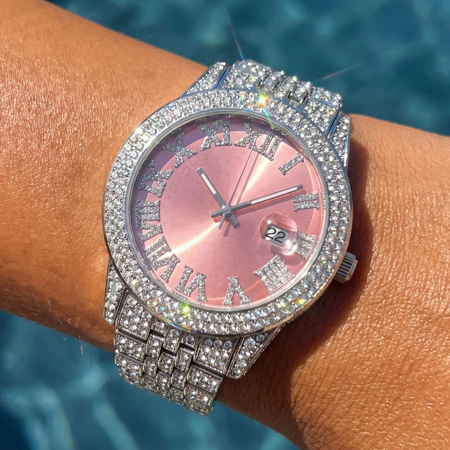 ICED OUT "REGINA" UHR - ICERAIN JEWELRY