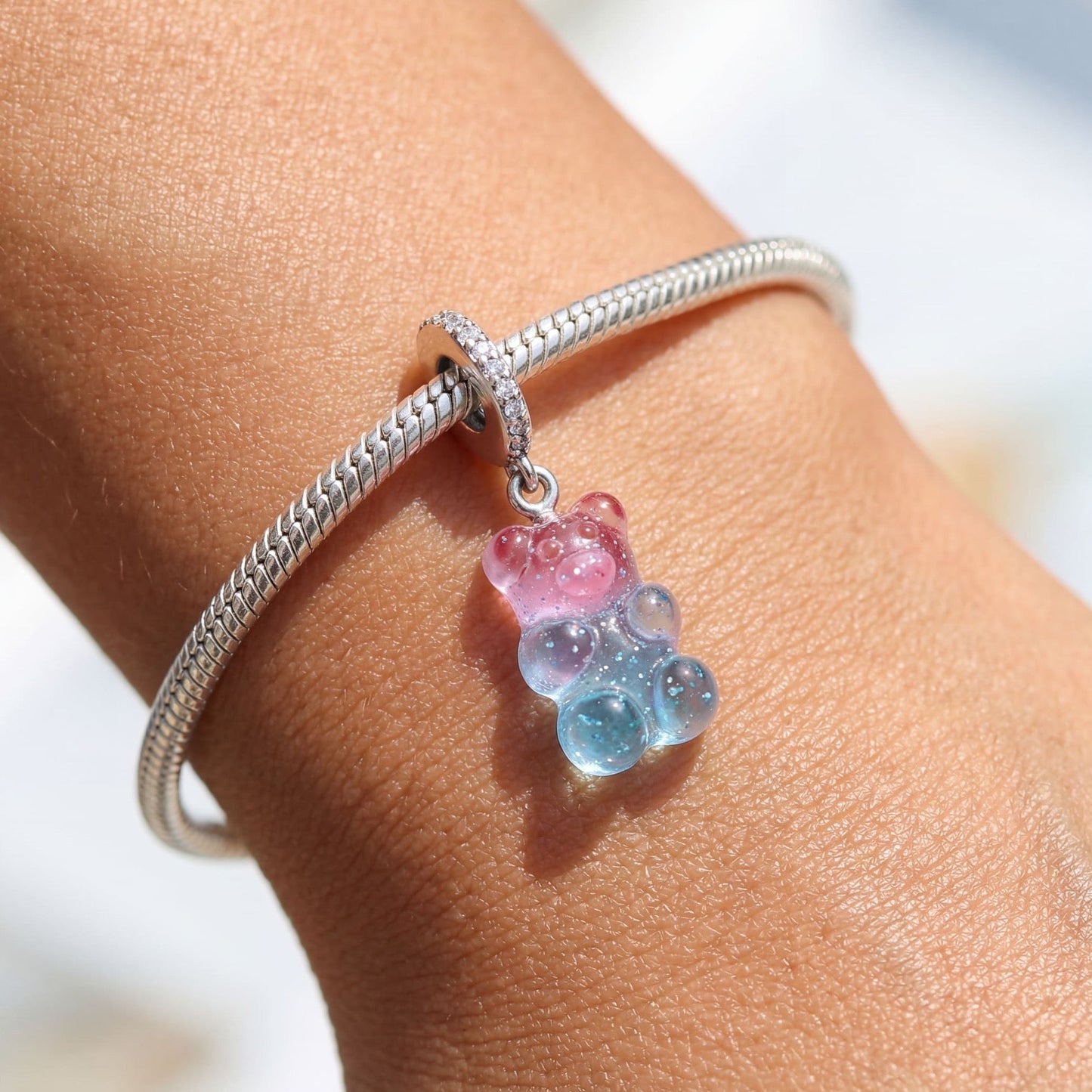 925S SILVER "GUMMY BEAR" CHARM - ICERAIN JEWELRY