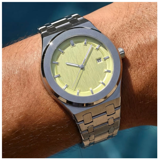 EDELSTAHL "HOMBRERO V2" UHR - ICERAIN JEWELRY