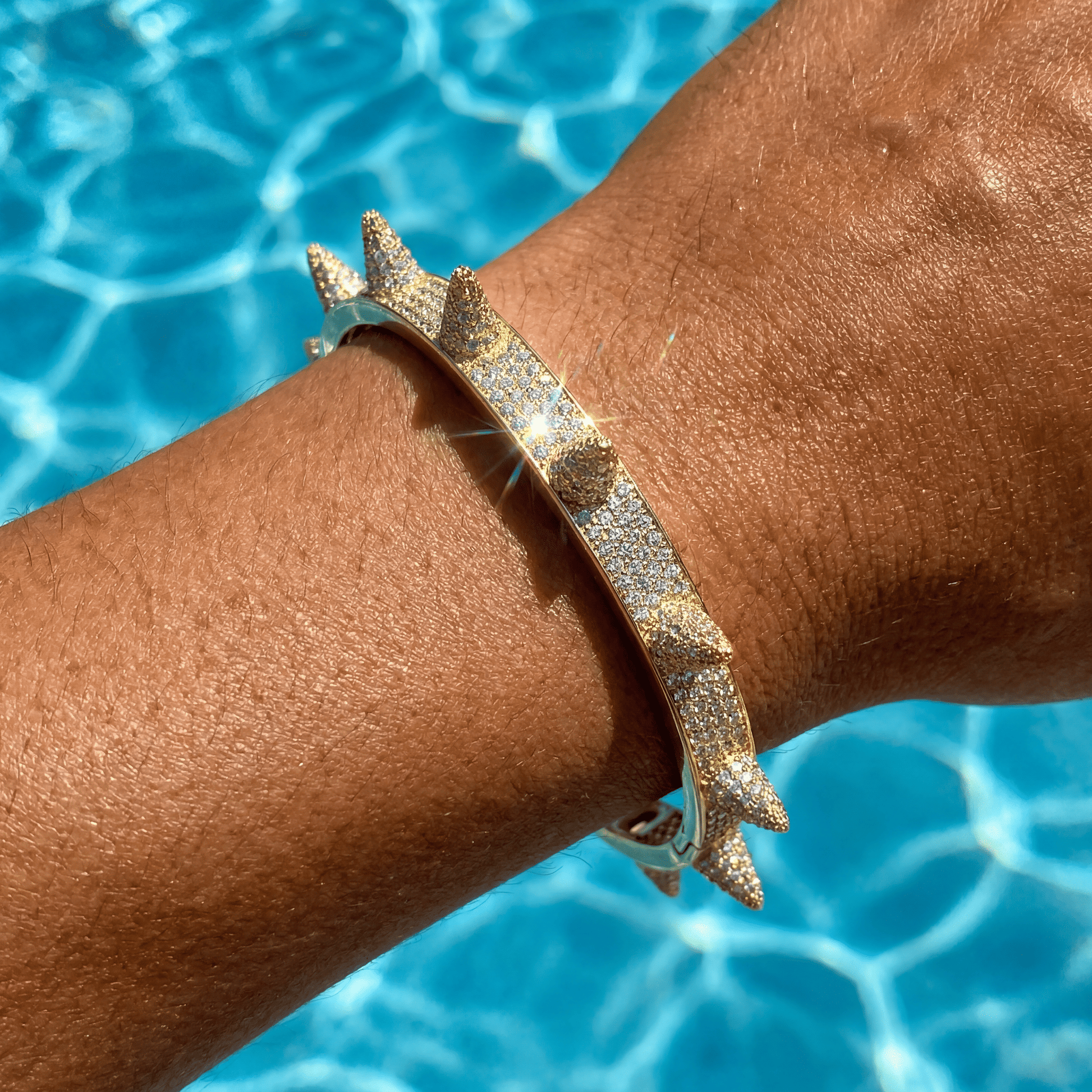 ICED OUT "SPIKE" ARMREIF - ICERAIN JEWELRY