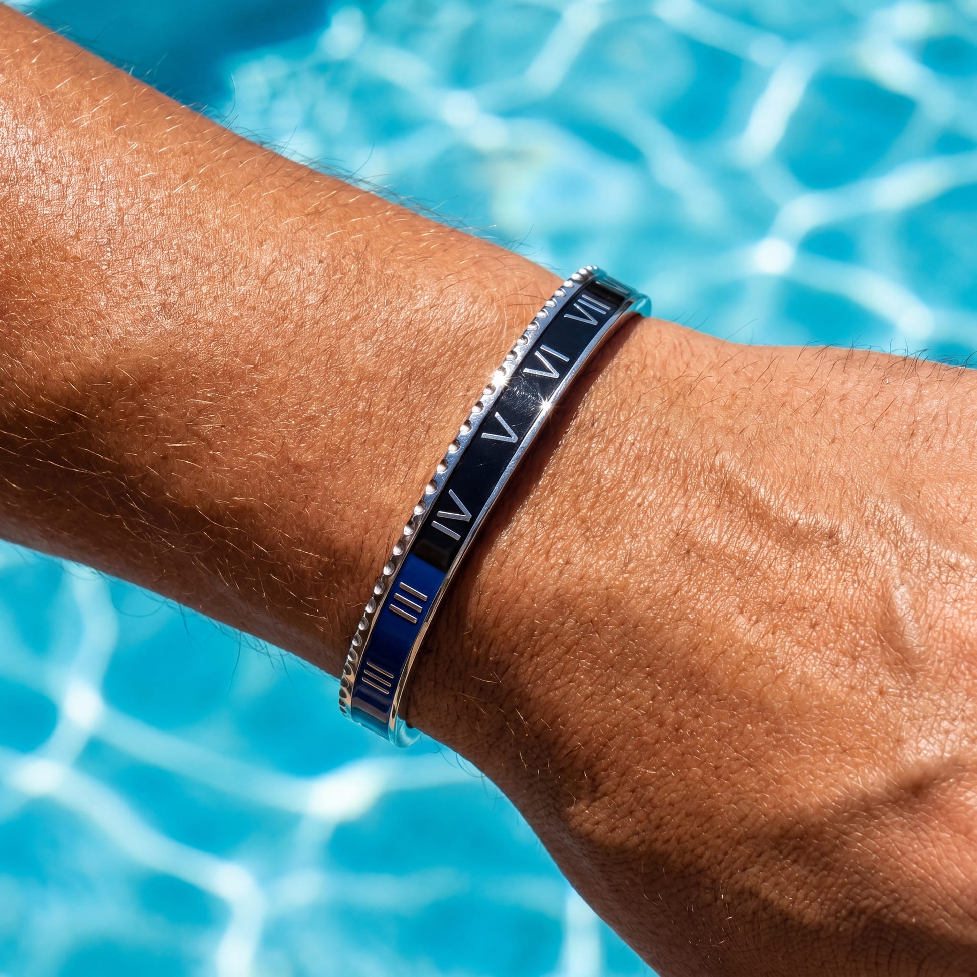 EDELSTAHL "ROMA" ARMREIF - ICERAIN JEWELRY