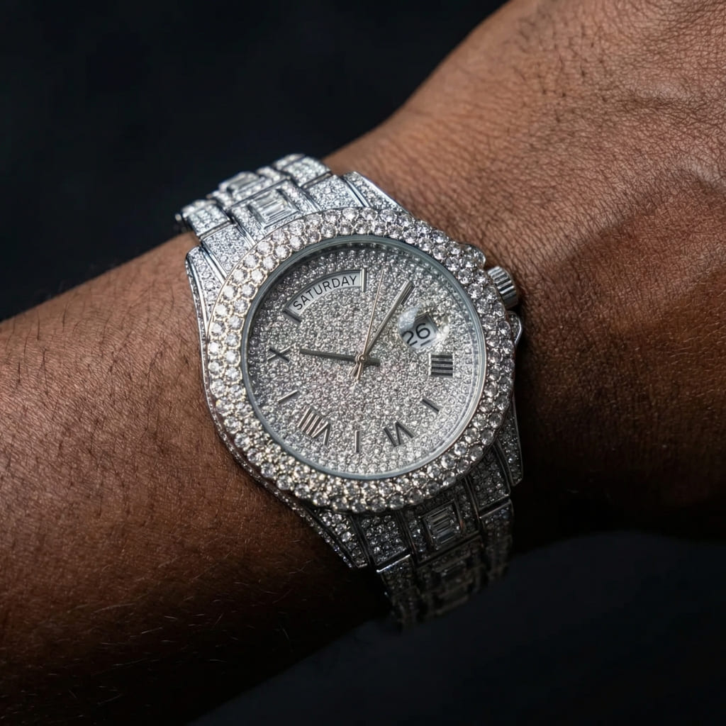 ICED OUT "PARAMONE" UHR - ICERAIN JEWELRY