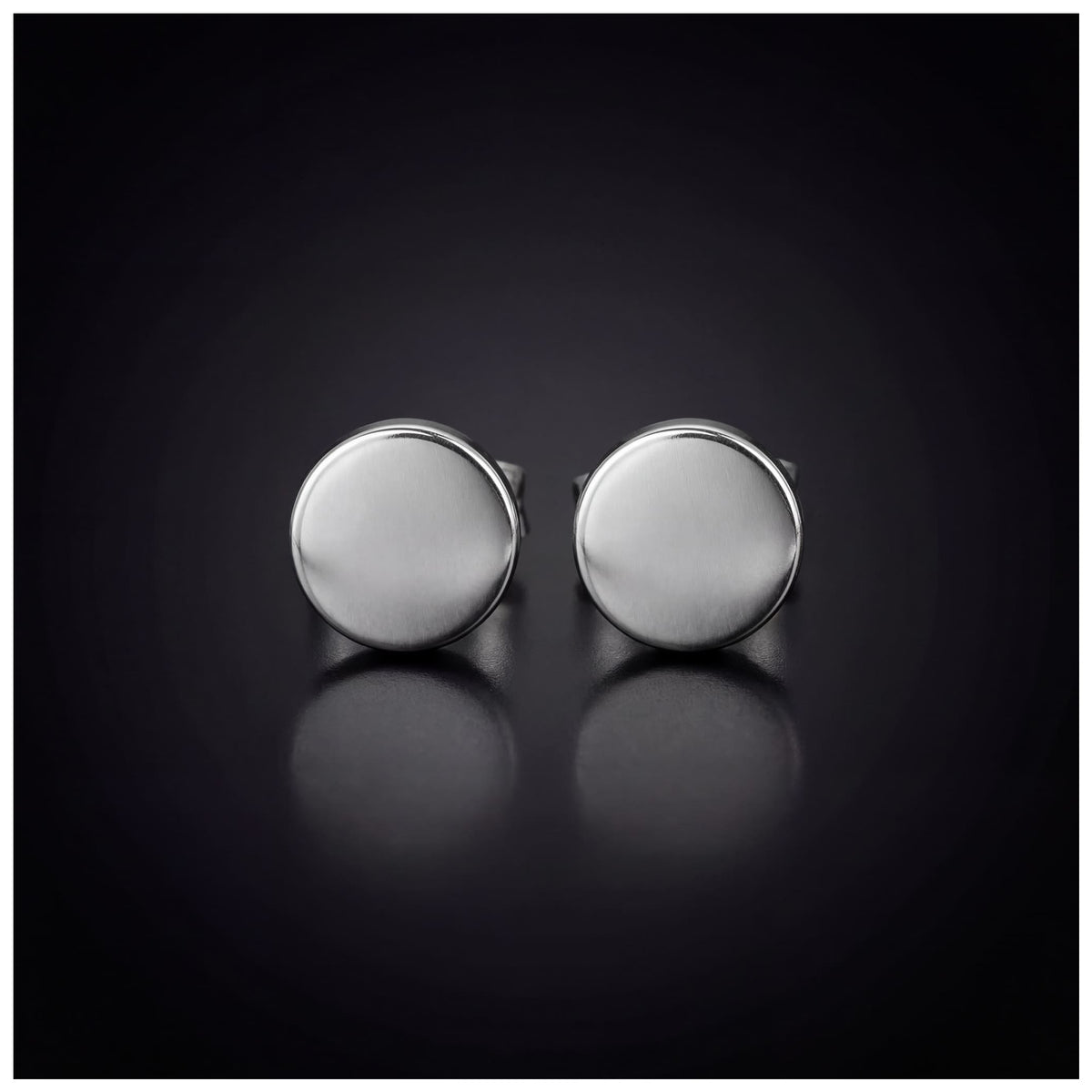 SALE | EDELSTAHL 5MM "SILVER STUD" OHRRINGE