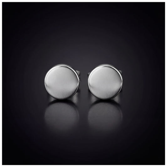 SALE | EDELSTAHL 5MM "SILVER STUD" OHRRINGE - ICERAIN JEWELRY