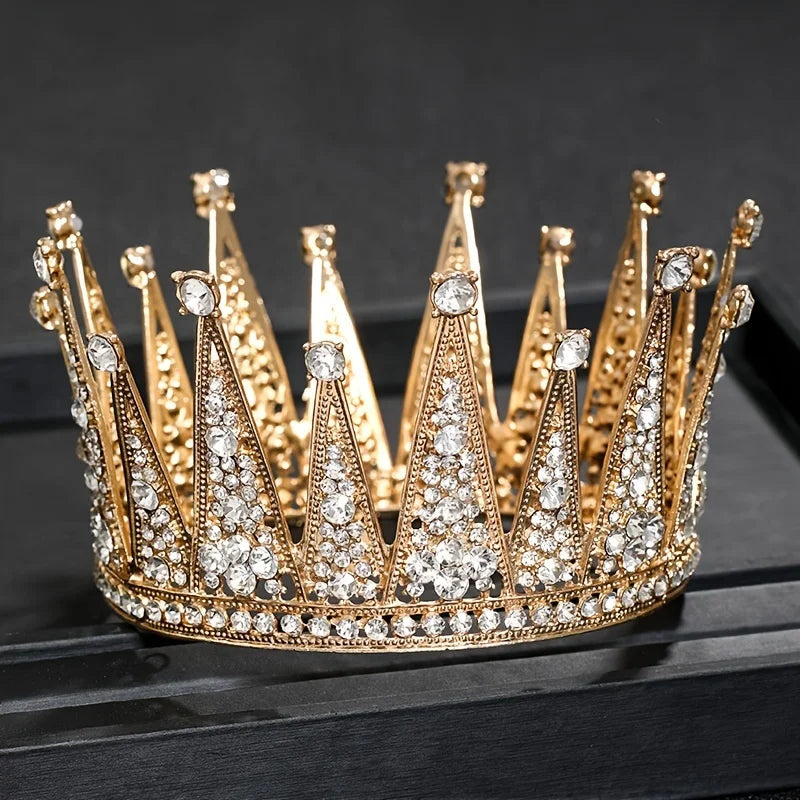 ICED OUT GOLD "ROYAL GRACE" KRONE - ICERAIN JEWELRY