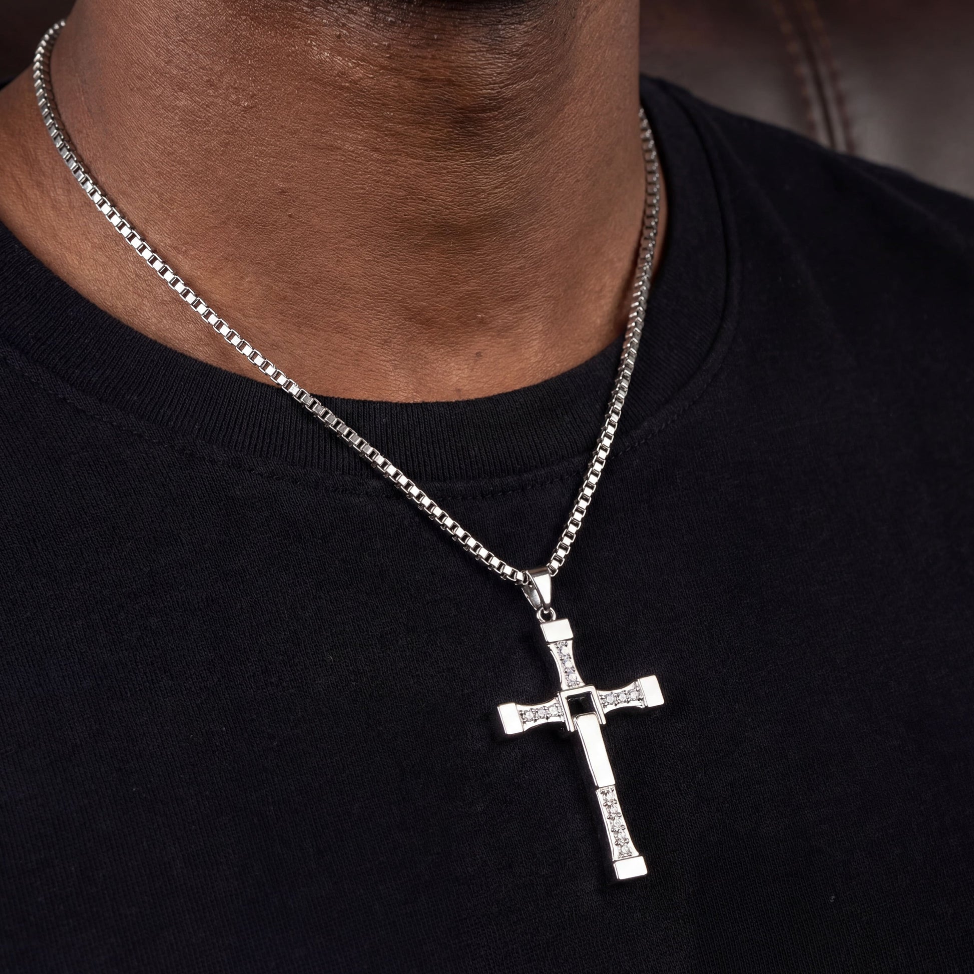 ICED OUT "TORETTO CROSS" KETTE - ICERAIN JEWELRY