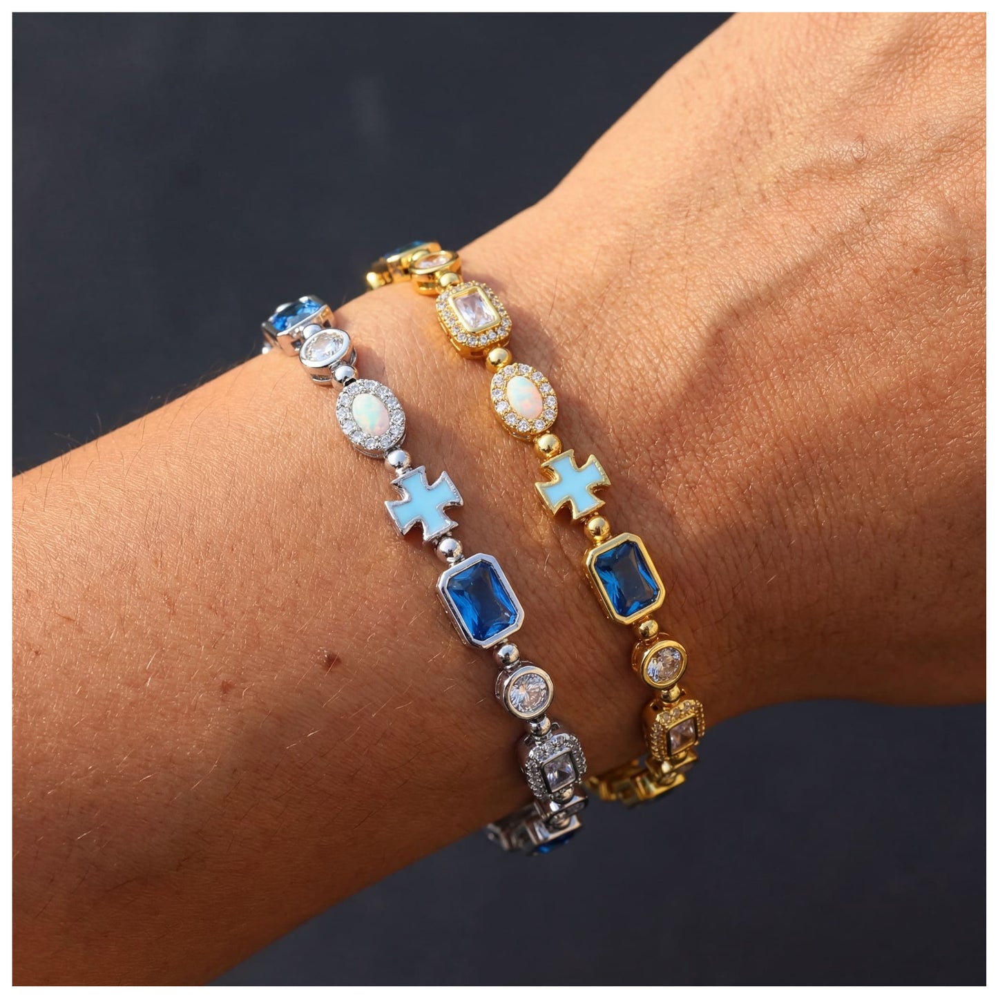 ICED OUT 6MM "CHOKER V2“ ARMBAND - ICERAIN JEWELRY