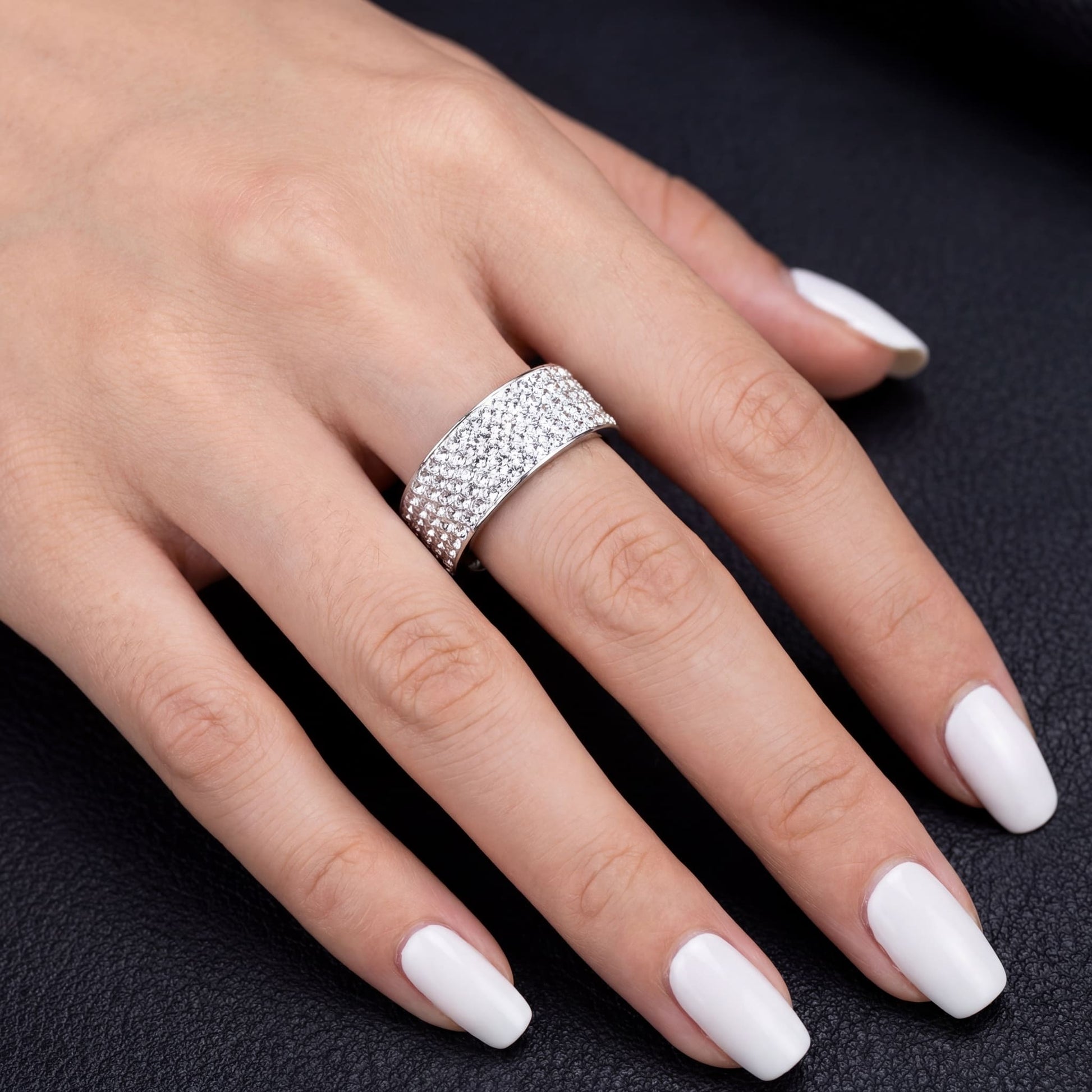 ICED OUT "SILVER PREZIOSO" RING - ICERAIN JEWELRY