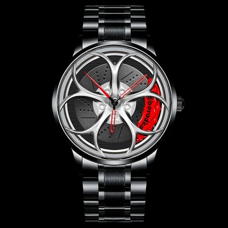 Luxus Sport "Quadrifoglio" Felgen Uhr