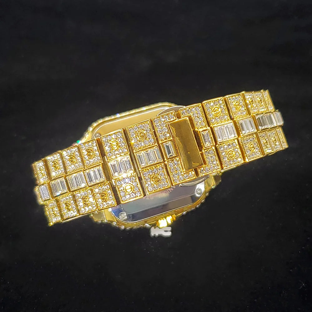 ICED OUT "PIAZZA V5" UHR - ICERAIN JEWELRY