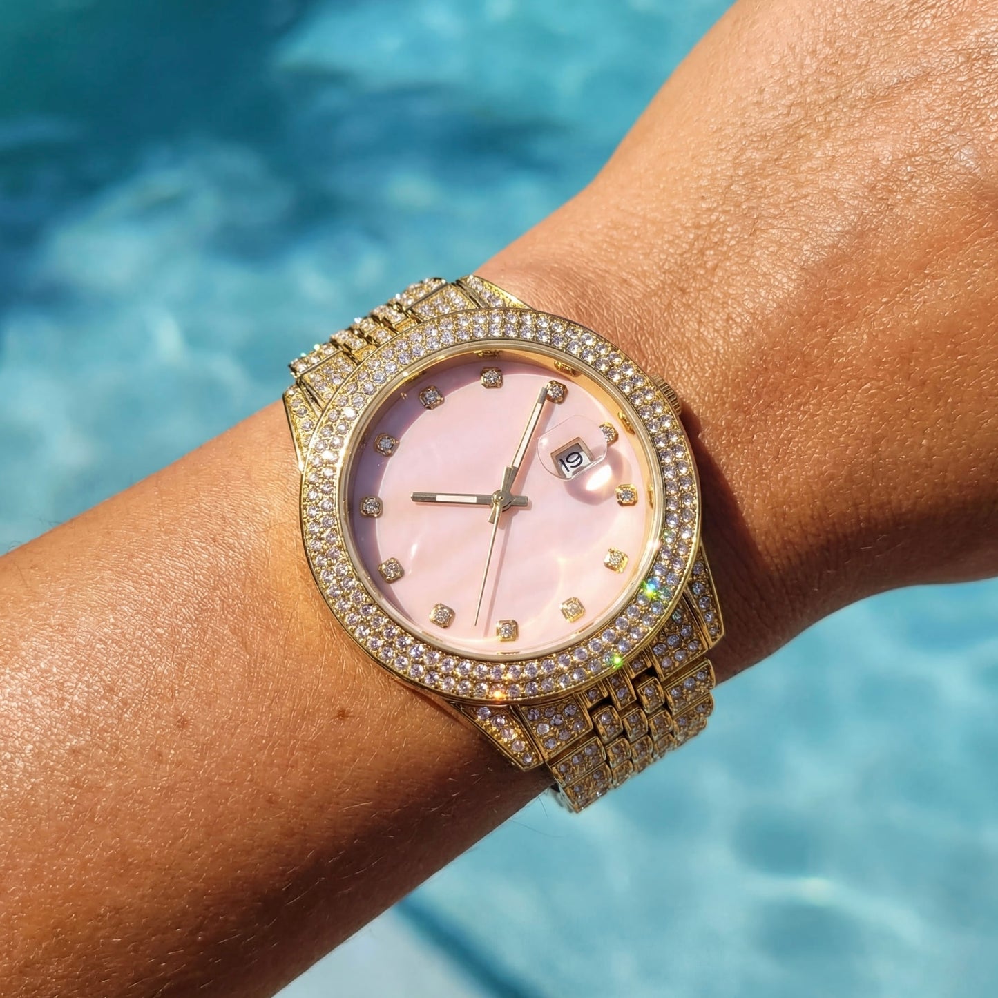 ICED OUT "PRINCIPESSA" UHR - ICERAIN JEWELRY