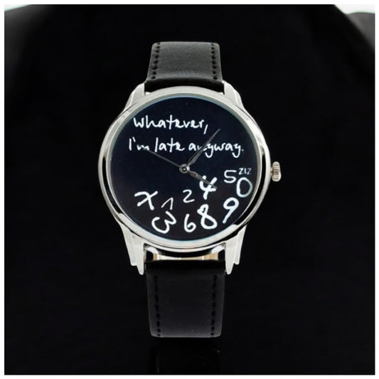EDELSTAHL "LATE" UHR - ICERAIN JEWELRY