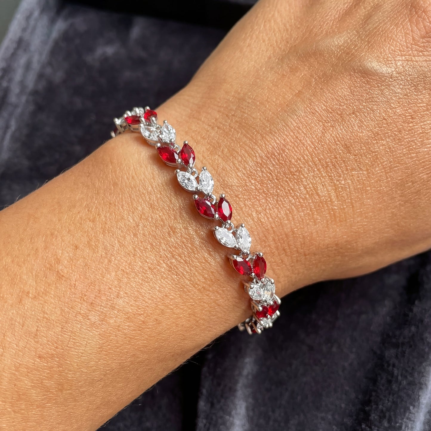 ICED OUT "FLOWER" ARMBAND - ICERAIN JEWELRY