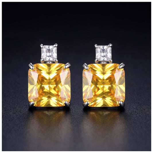 ICED OUT "GOLD PRINZESKO" OHRRINGE - ICERAIN JEWELRY