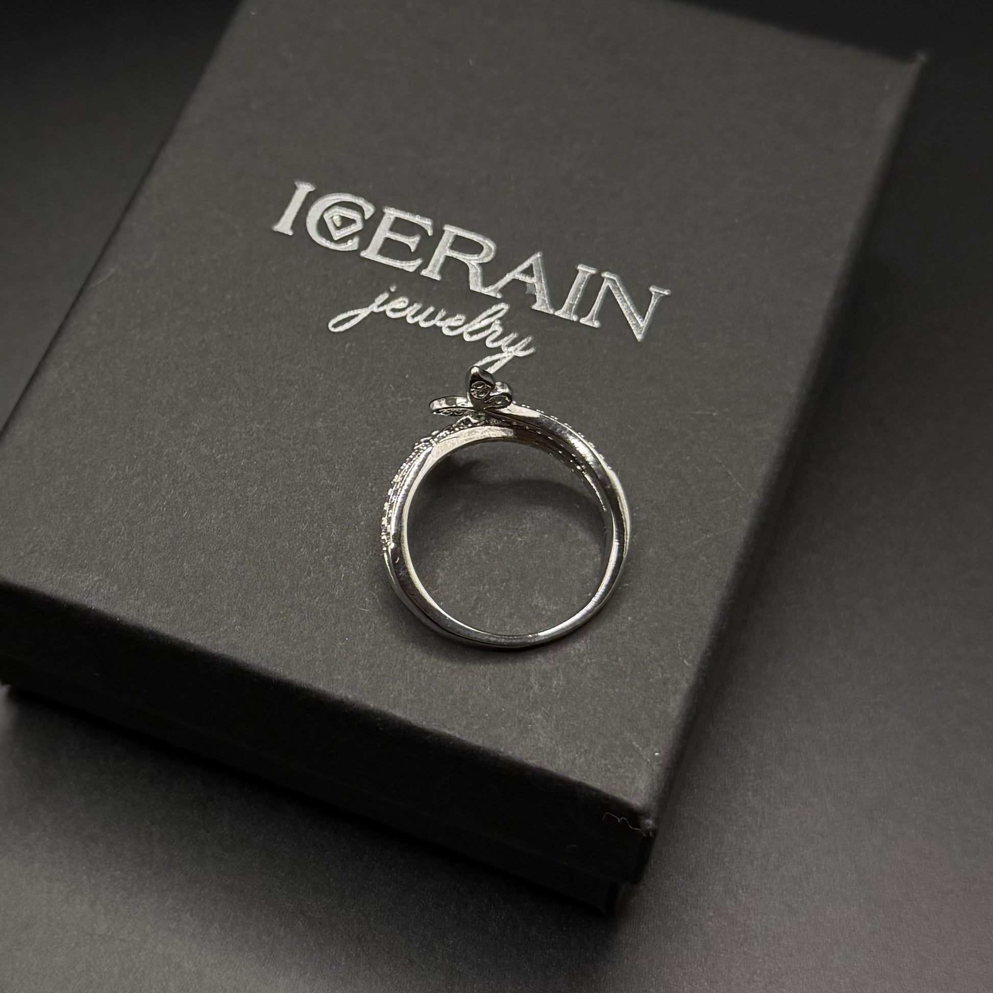 ICED OUT "DOUBLE BUTTERFLY V3" RING - ICERAIN JEWELRY