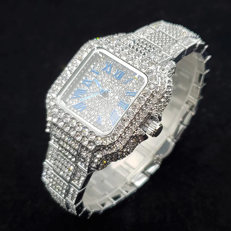 ICED OUT "PIAZZA V6" UHR