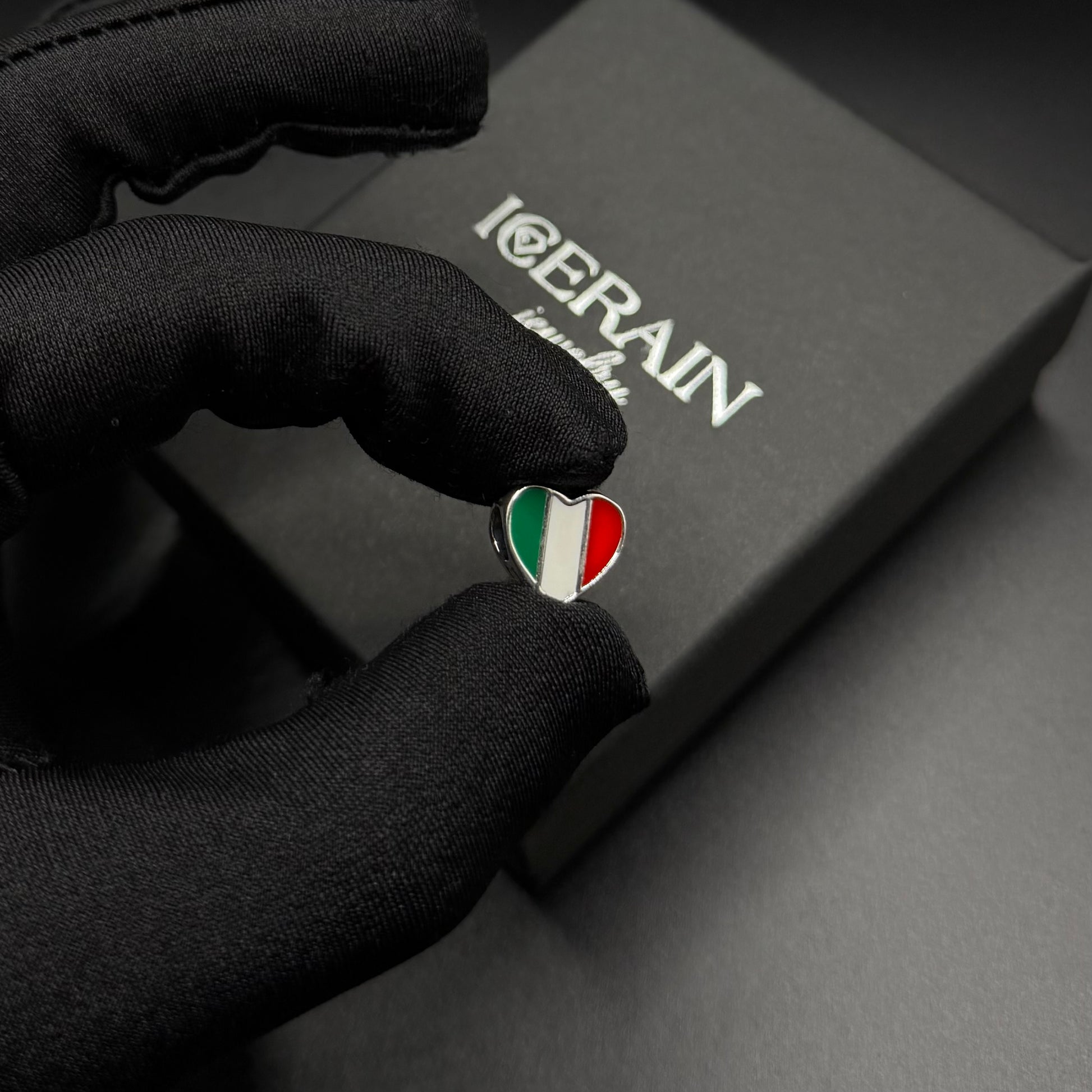 925S SILVER "ITALY" CHARM - ICERAIN JEWELRY