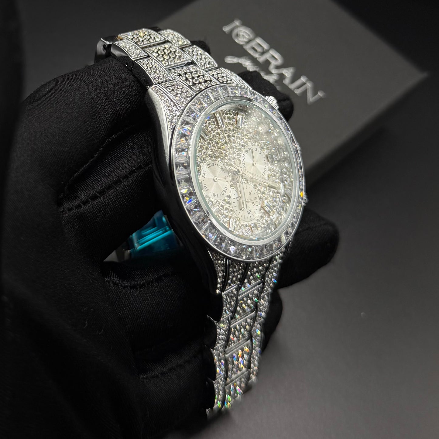 ICED OUT "SOLLINI V3" UHR - ICERAIN JEWELRY