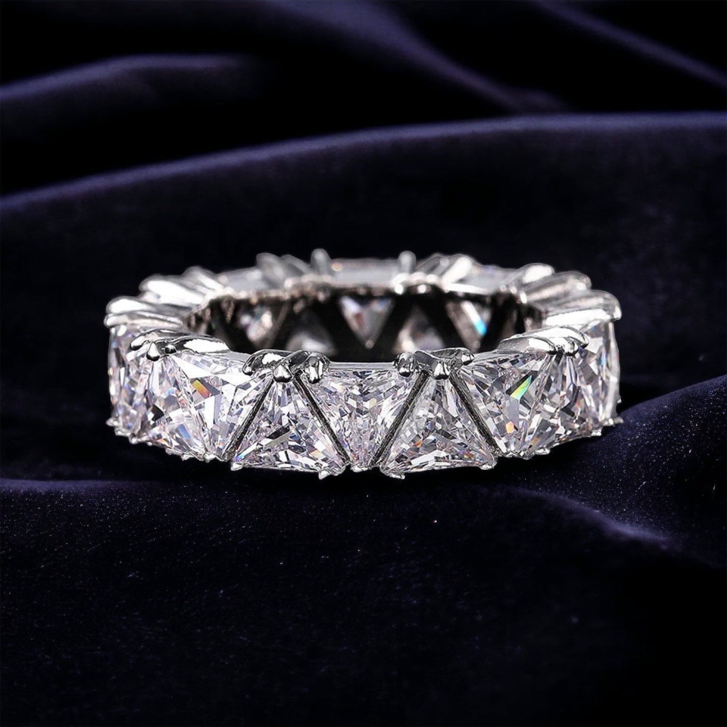 ICED OUT "SILVER SURFER" RING - ICERAIN JEWELRY