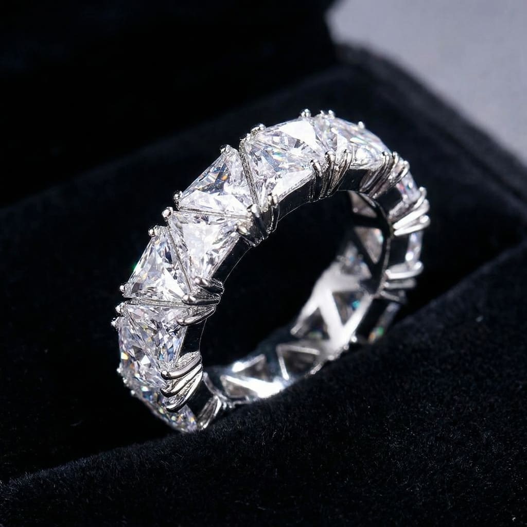 ICED OUT "SILVER SURFER" RING - ICERAIN JEWELRY