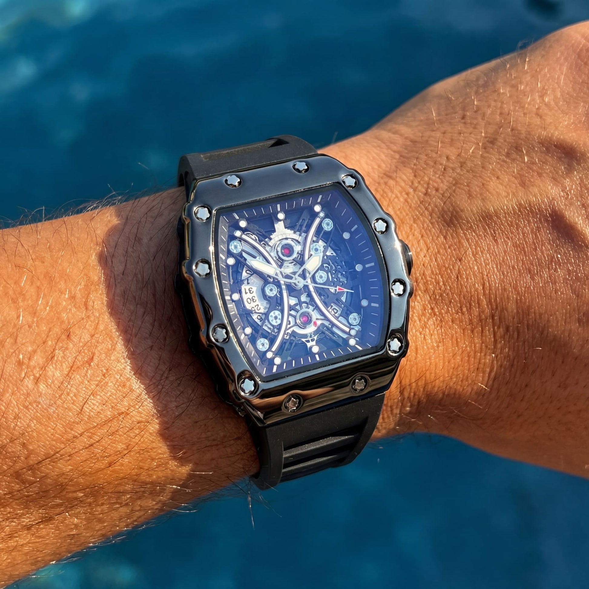 EDELSTAHL "WARRIOR V2" UHR - ICERAIN JEWELRY