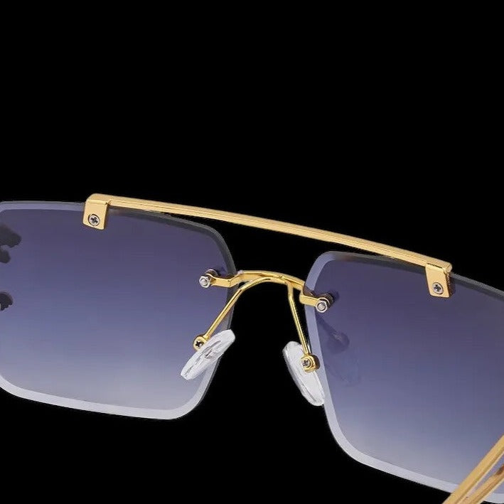 Luxus Edelstahl "Leopardo" Sonnenbrille