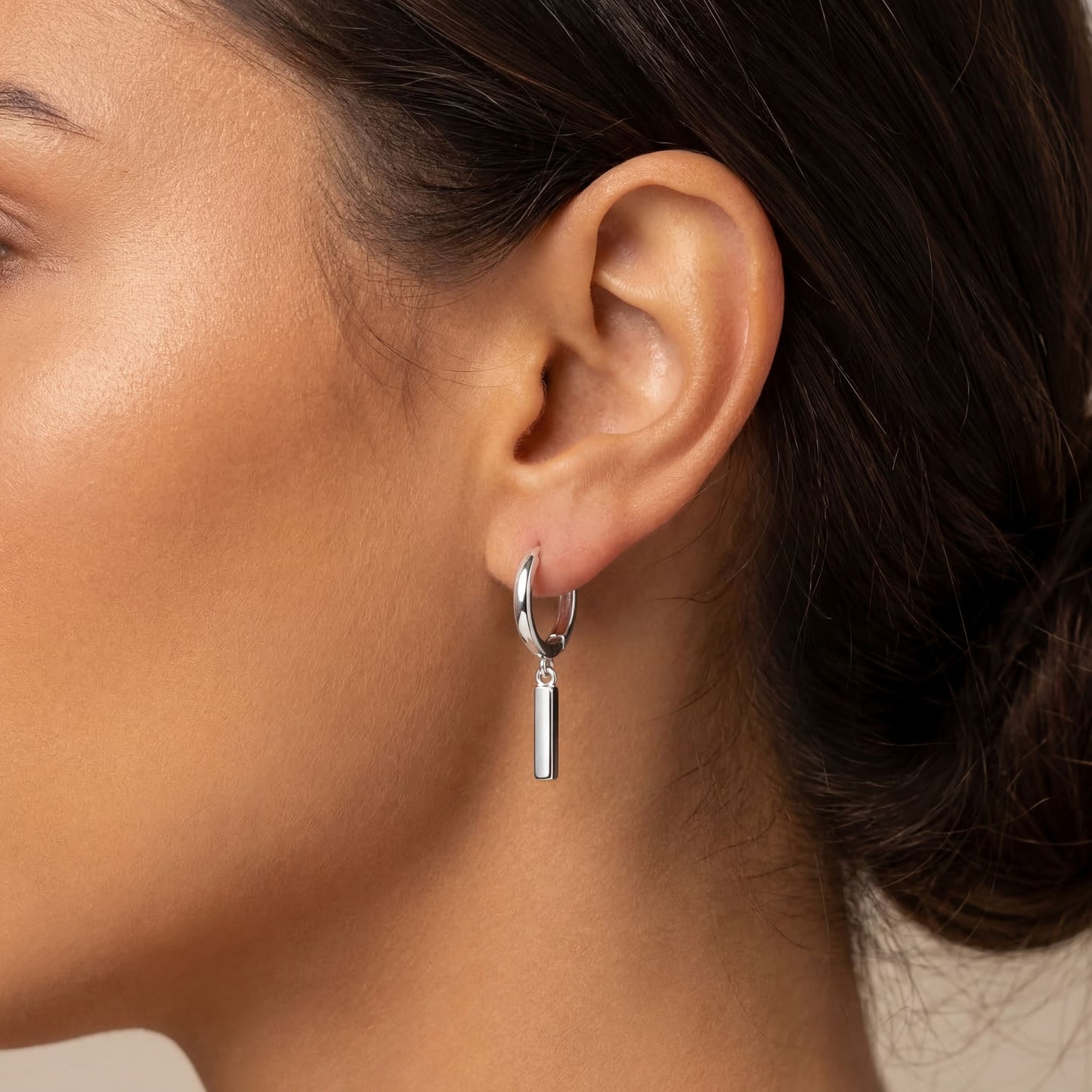 925S SILVER "SQUARE" OHRRINGE - ICERAIN JEWELRY