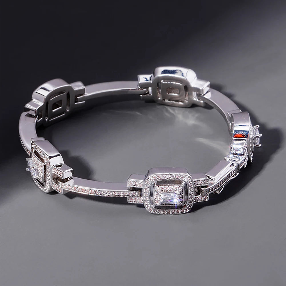 ICED OUT "MICROSI" ARMBAND - ICERAIN JEWELRY
